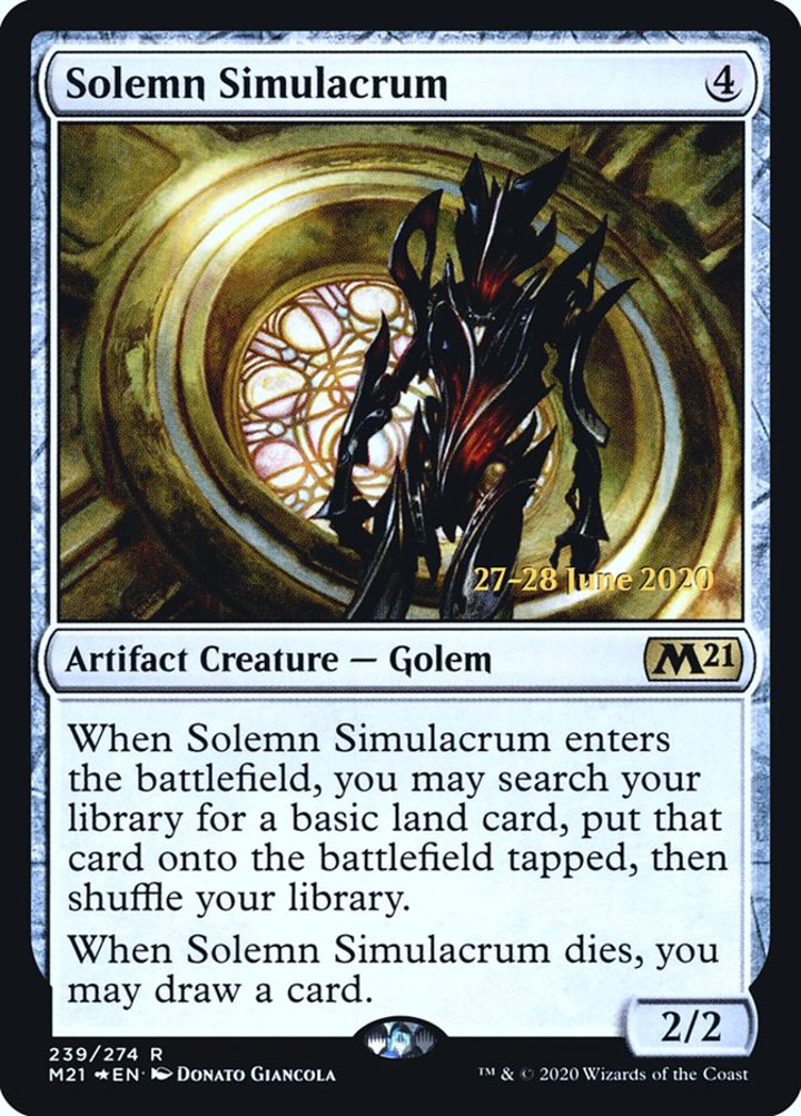 Solemn Simulacrum (V.2)