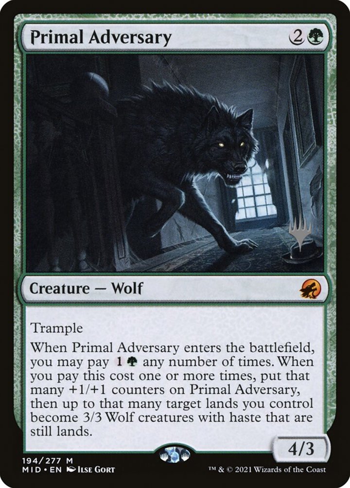 Primal Adversary (V.2)