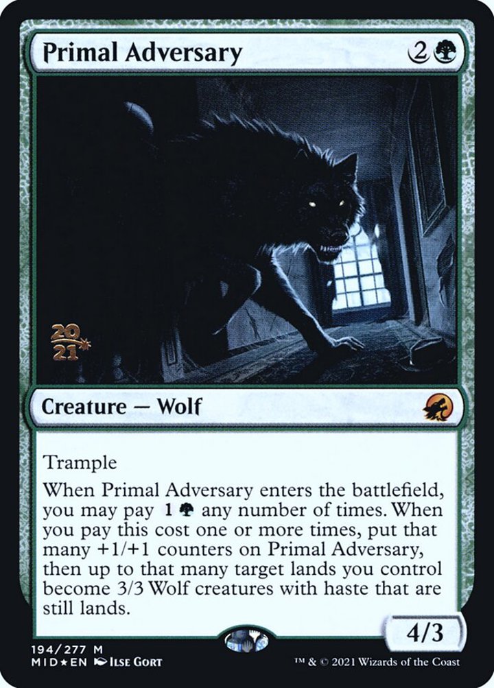 Primal Adversary (V.1)