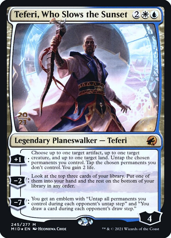 Teferi, Who Slows the Sunset (V.1)