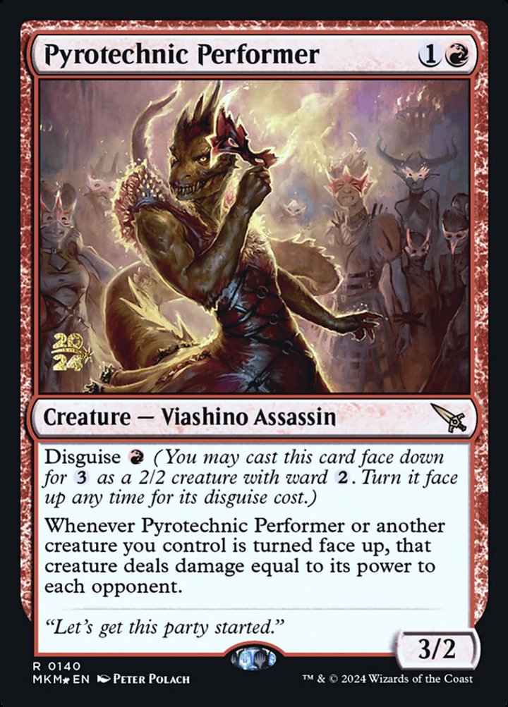 Pyrotechnic Performer (V.1)