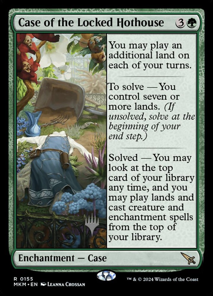 Case of the Locked Hothouse (V.2)