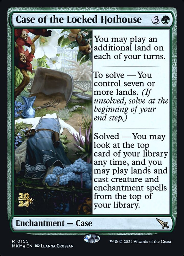 Case of the Locked Hothouse (V.1)
