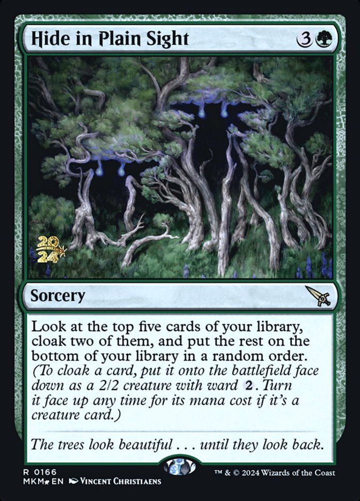 Hide in Plain Sight (V.1)
