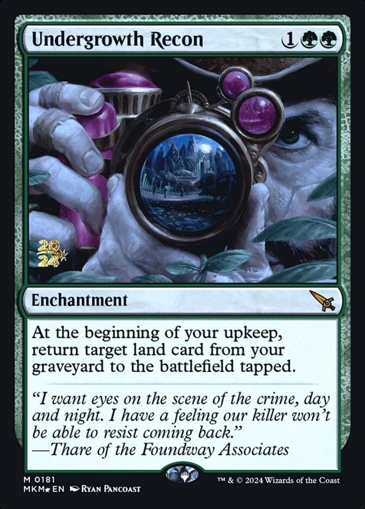 Undergrowth Recon (V.1)