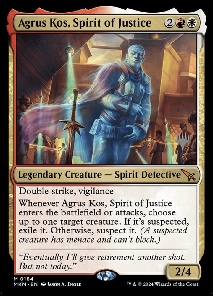 Agrus Kos, Spirit of Justice (V.2)