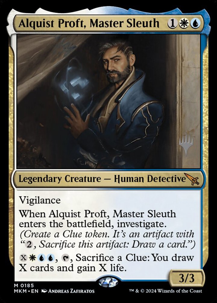 Alquist Proft, Master Sleuth (V.2)