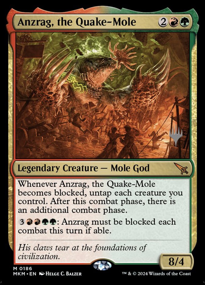 Anzrag, the Quake-Mole (V.2)