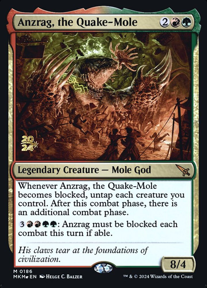 Anzrag, the Quake-Mole (V.1)