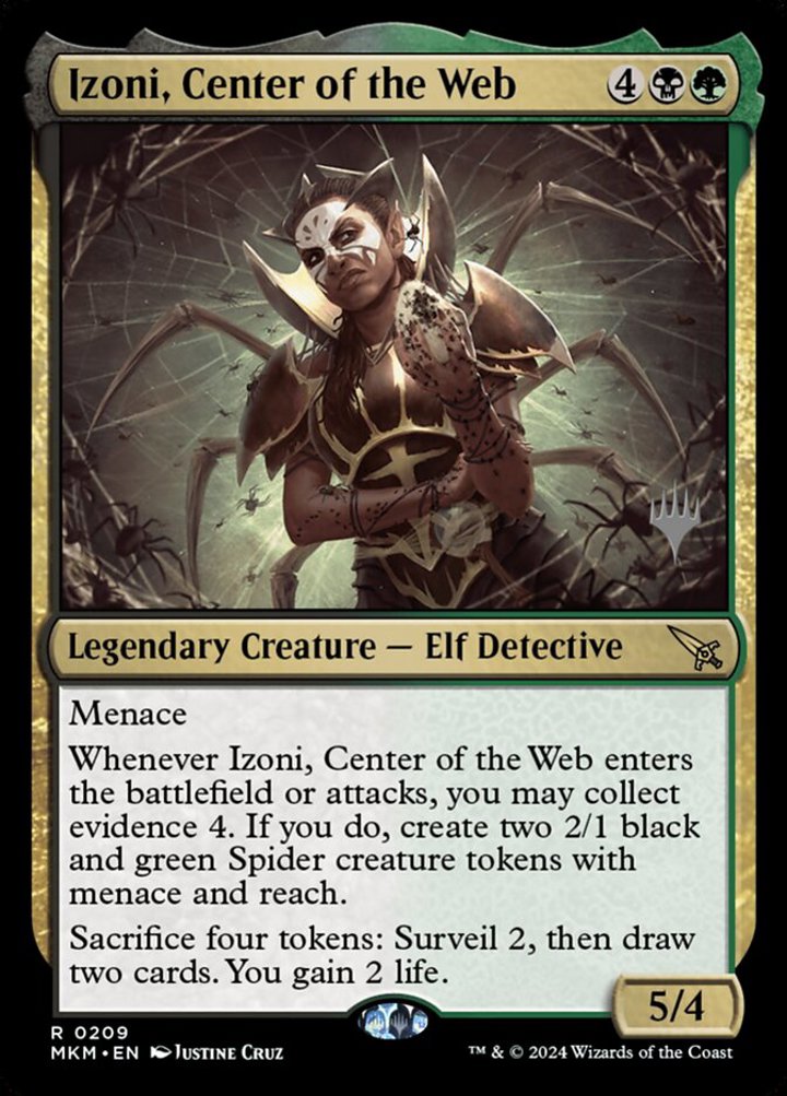Izoni, Center of the Web (V.2)