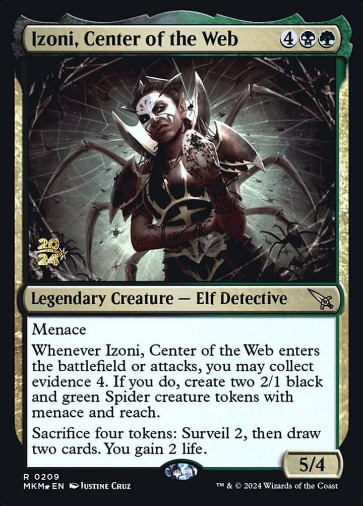 Izoni, Center of the Web (V.1)