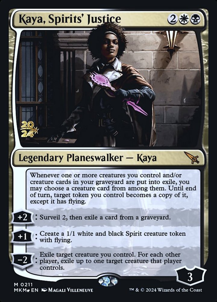 Kaya, Spirits' Justice (V.1)