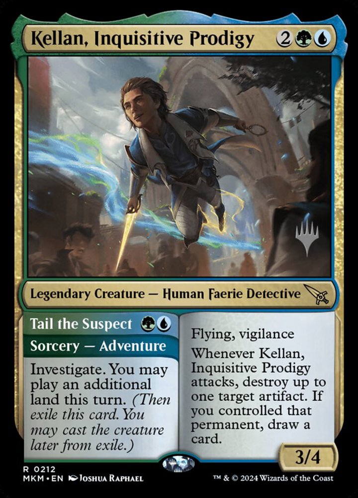 Kellan, Inquisitive Prodigy // Tail the Suspect (V.2)