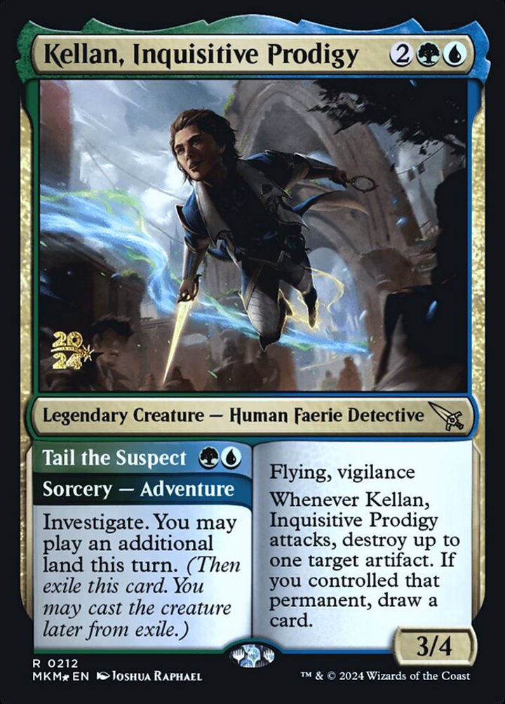 Kellan, Inquisitive Prodigy // Tail the Suspect (V.1)
