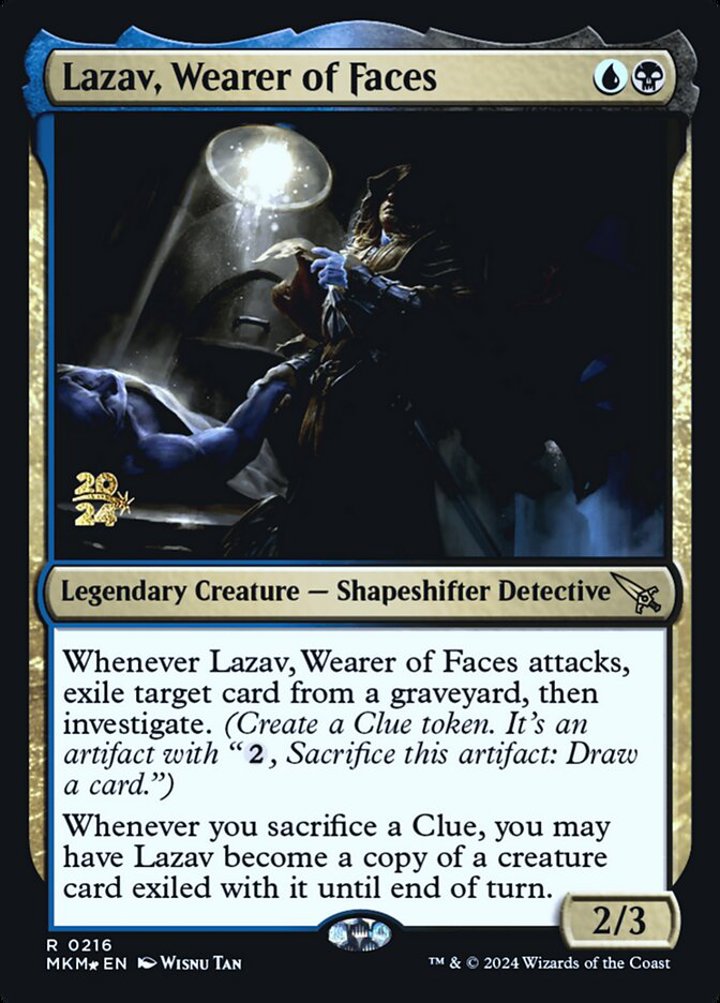 Lazav, Wearer of Faces (V.1)