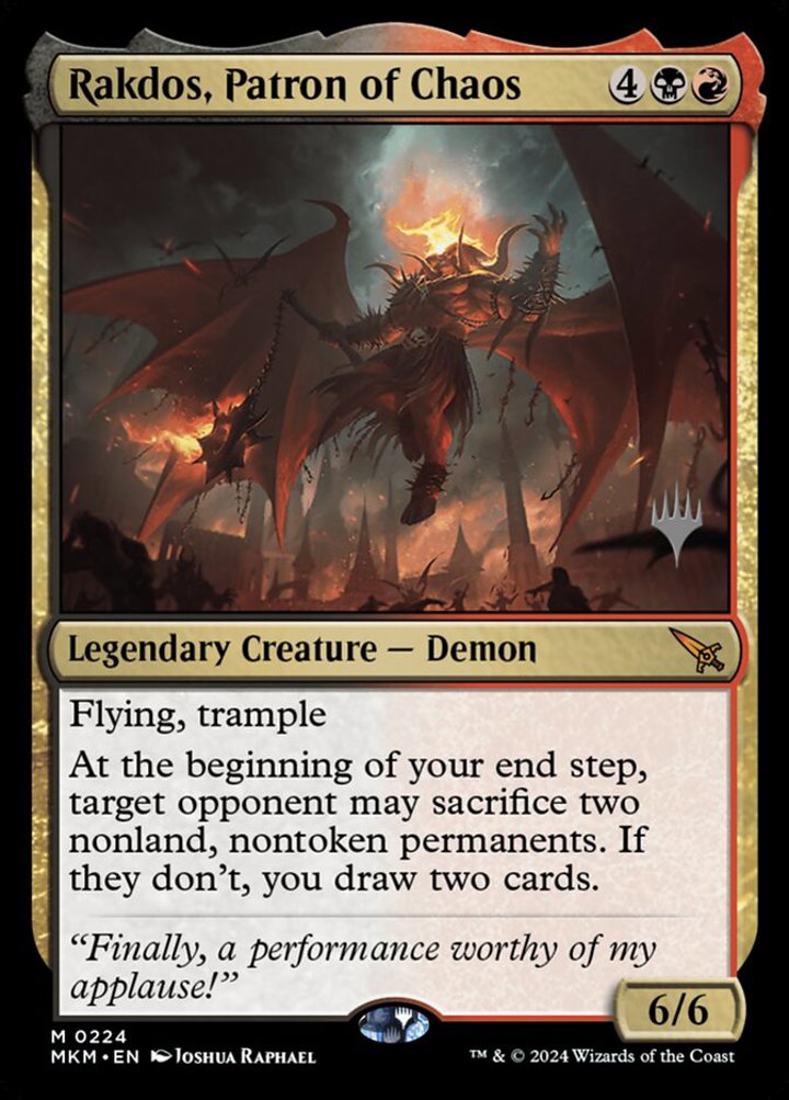 Rakdos, Patron of Chaos (V.2)