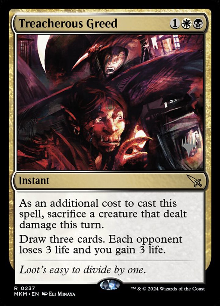 Treacherous Greed (V.2)