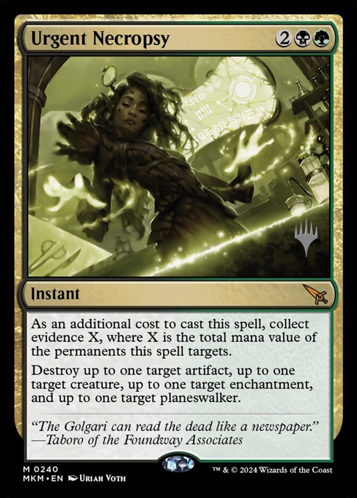 Urgent Necropsy (V.2)