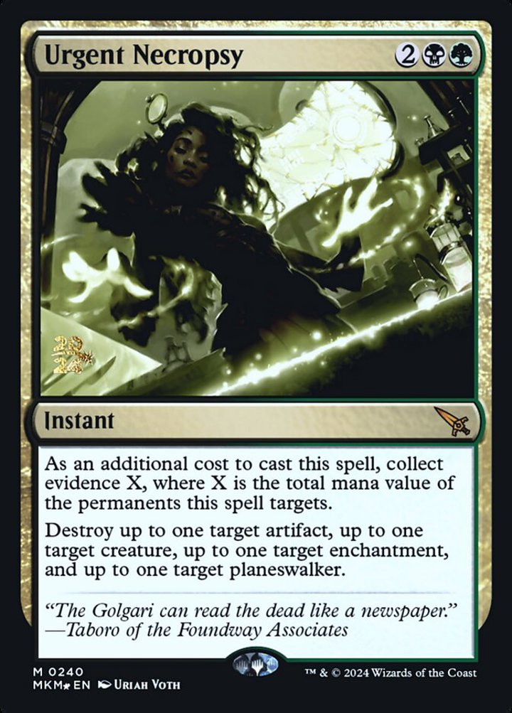 Urgent Necropsy (V.1)