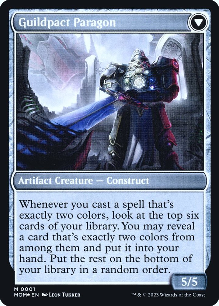 Invasion of Ravnica // Guildpact Paragon (V.1)