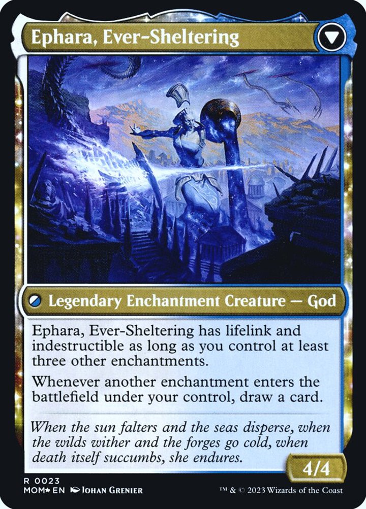 Invasion of Theros // Ephara, Ever-Sheltering (V.1)