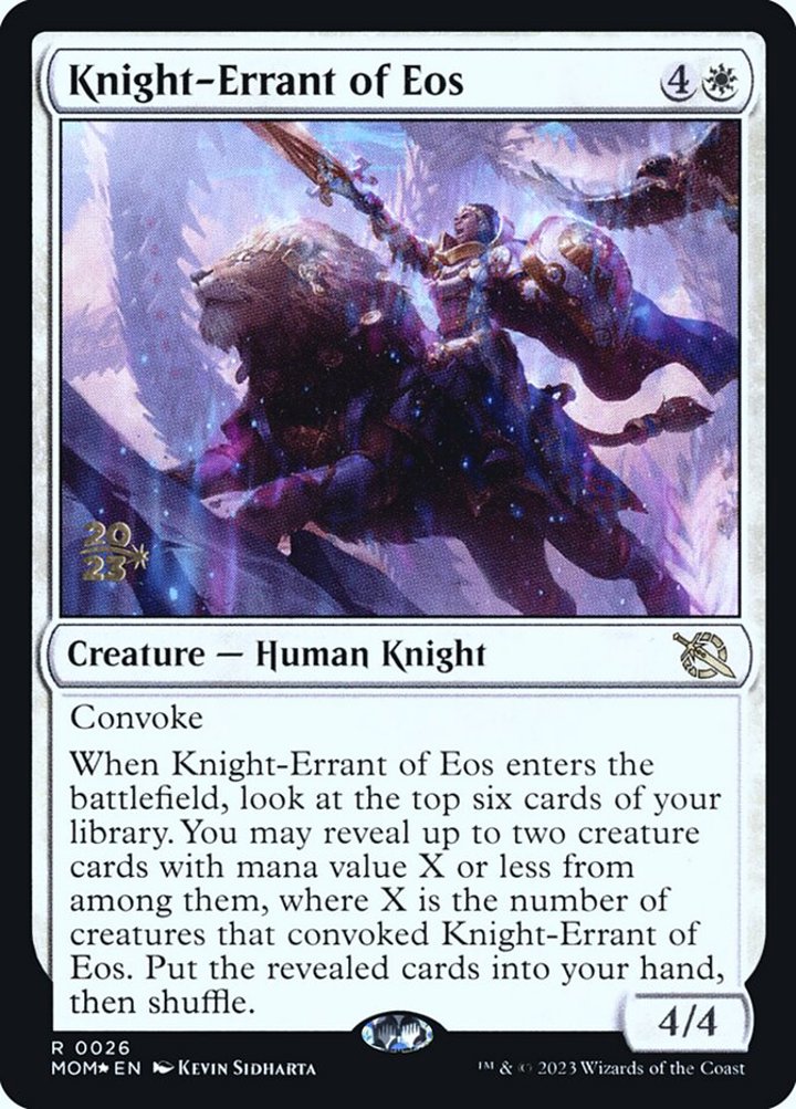 Knight-Errant of Eos (V.1)