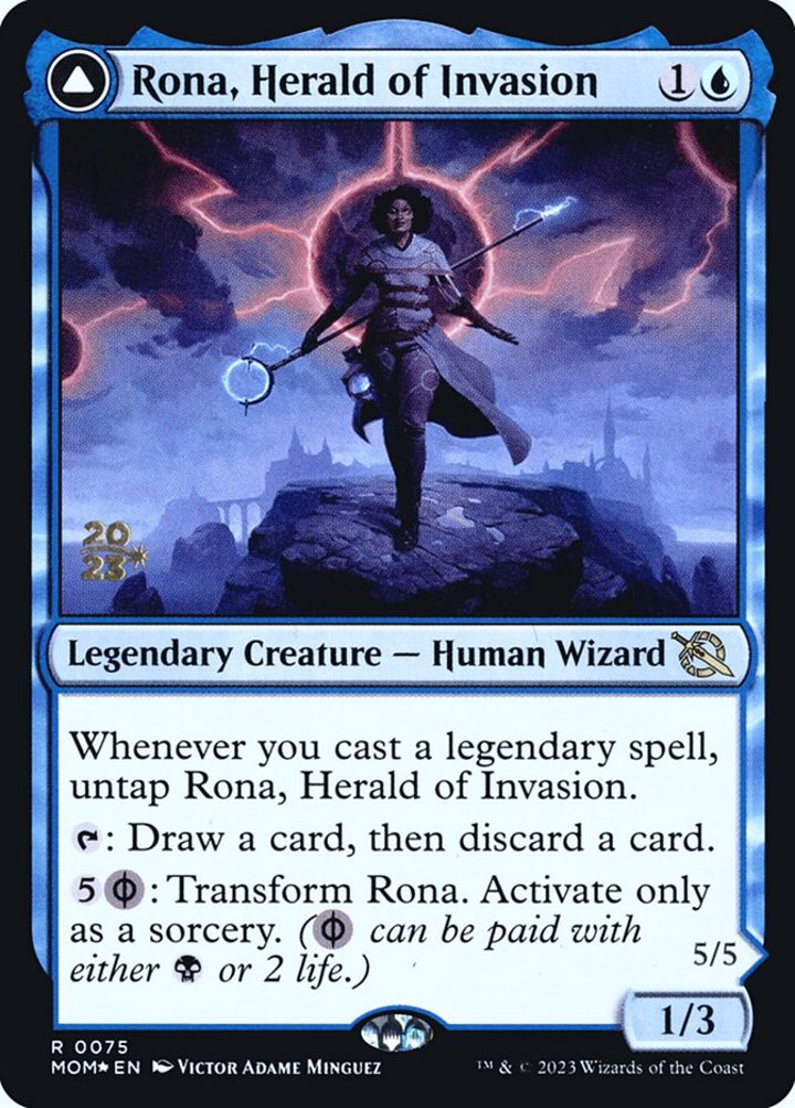 Rona, Herald of Invasion // Rona, Tolarian Obliterator (V.1)