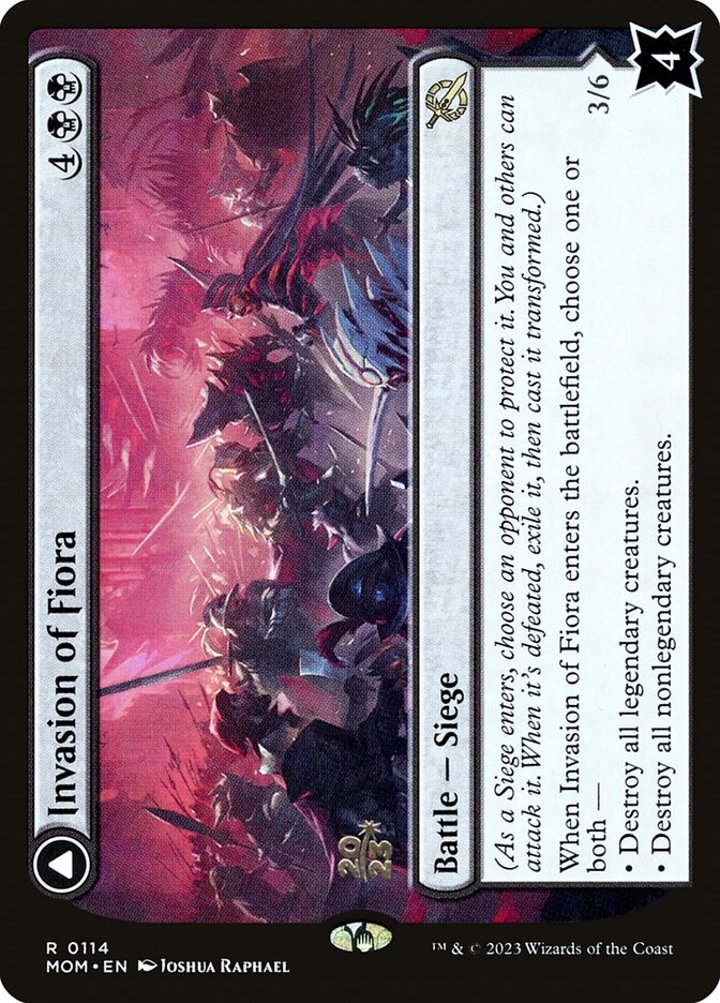 Invasion of Fiora // Marchesa, Resolute Monarch (V.1)