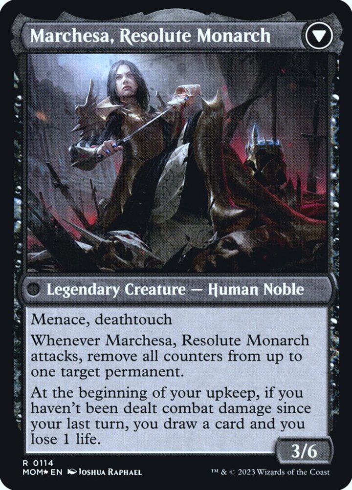 Invasion of Fiora // Marchesa, Resolute Monarch (V.1)