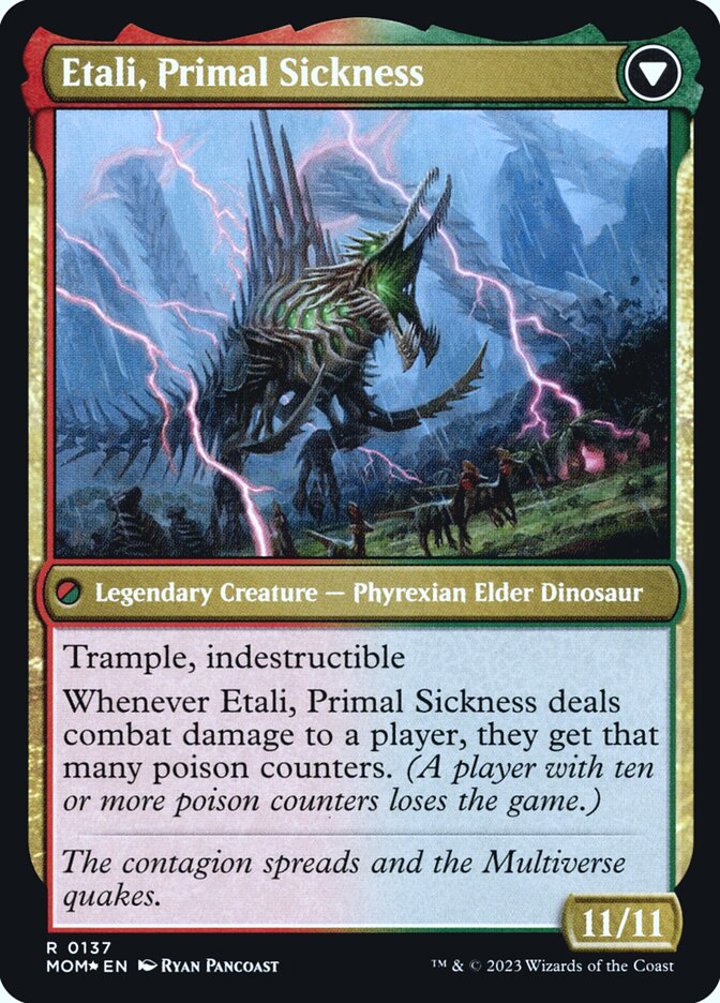 Etali, Primal Conqueror // Etali, Primal Sickness (V.1)