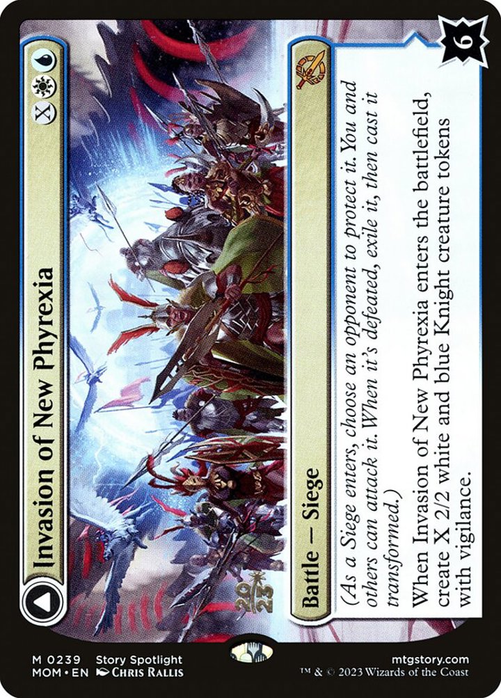 Invasion of New Phyrexia // Teferi Akosa of Zhalfir (V.1)