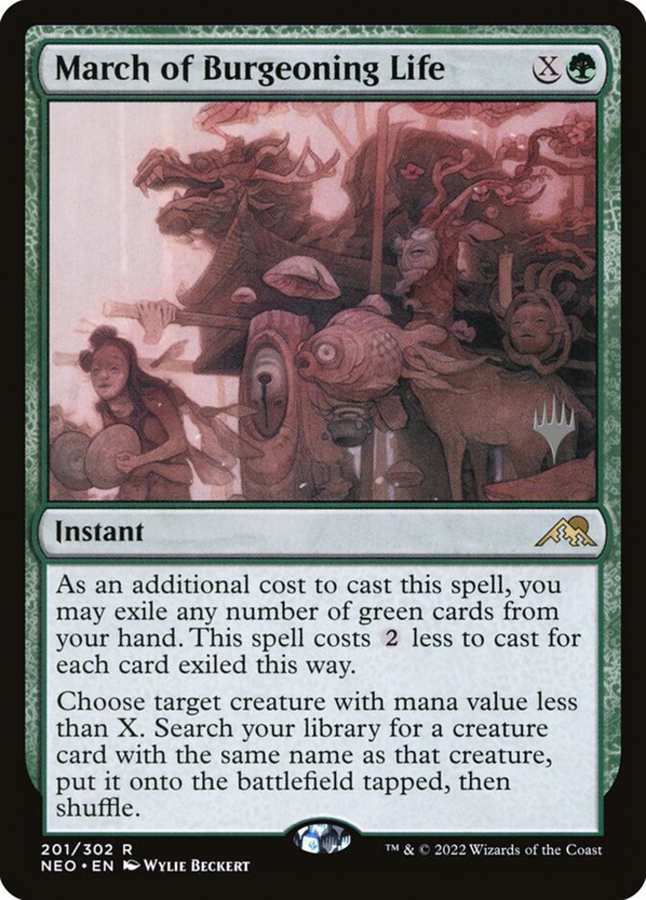 March of Burgeoning Life (V.2)