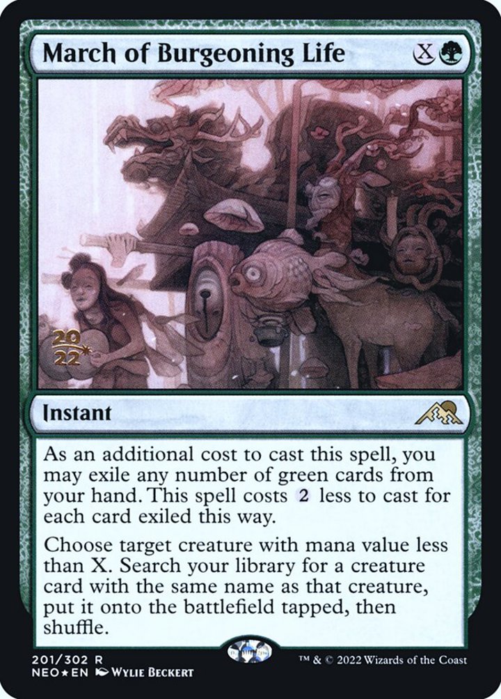 March of Burgeoning Life (V.1)