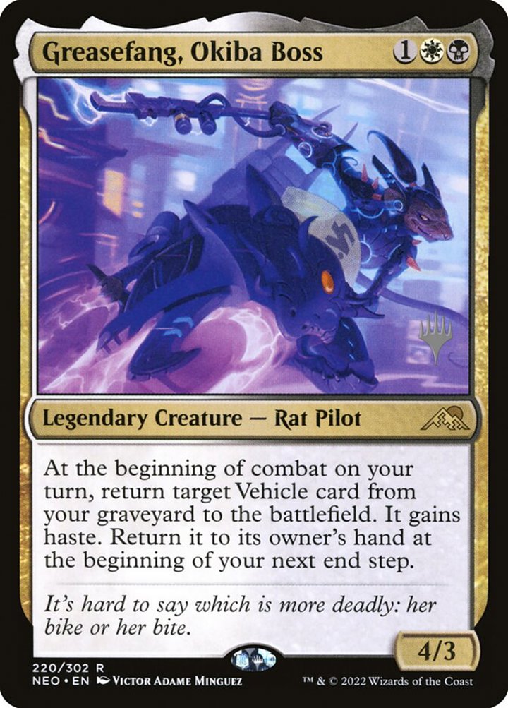 Greasefang, Okiba Boss (V.2)