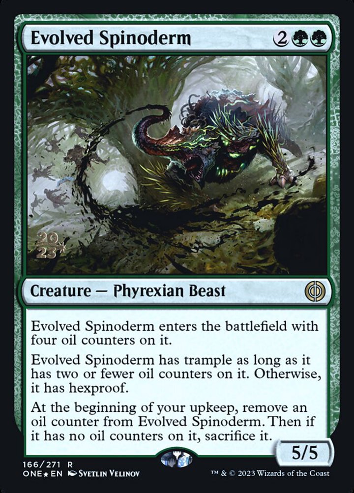 Evolved Spinoderm (V.1)