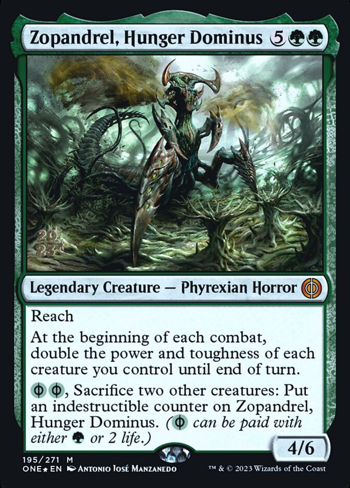 Zopandrel, Hunger Dominus (V.1)
