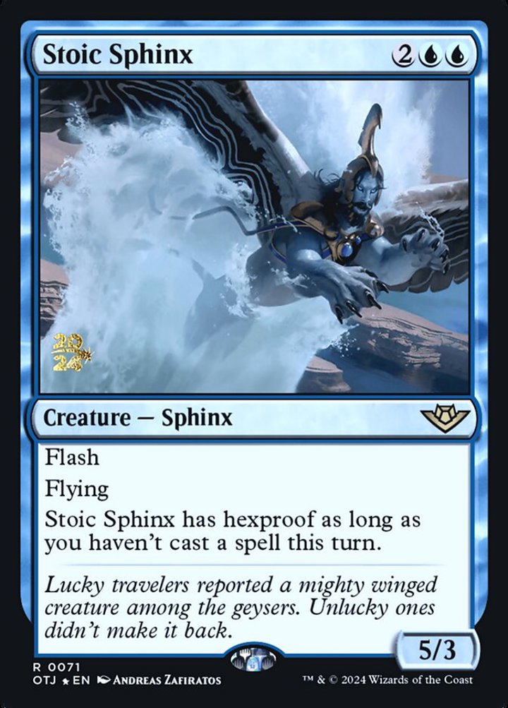 Stoic Sphinx (V.1)