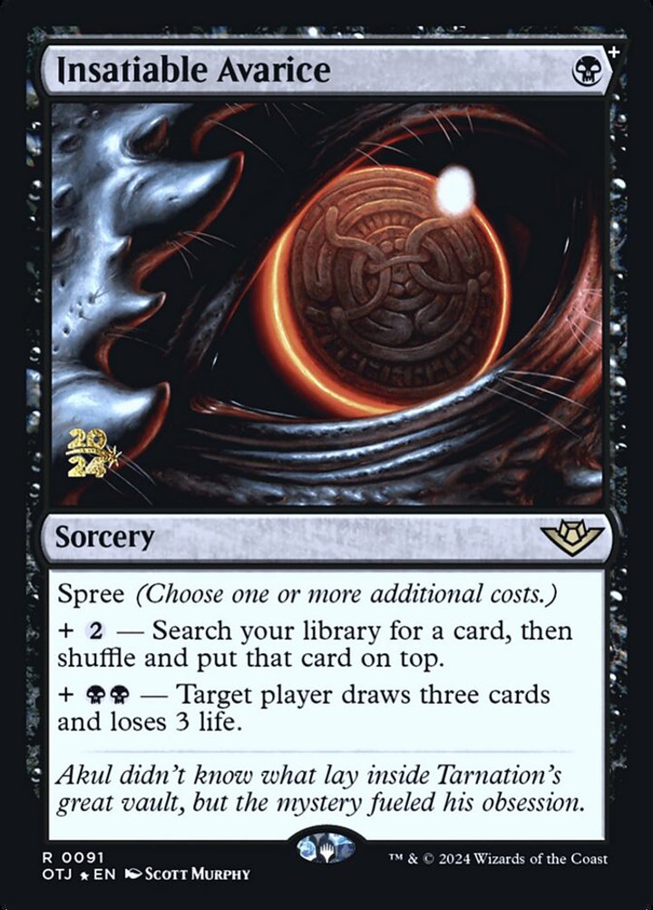 Insatiable Avarice (V.1)