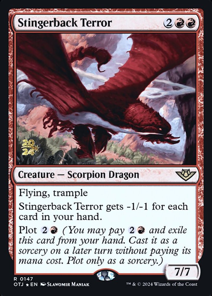 Stingerback Terror (V.1)