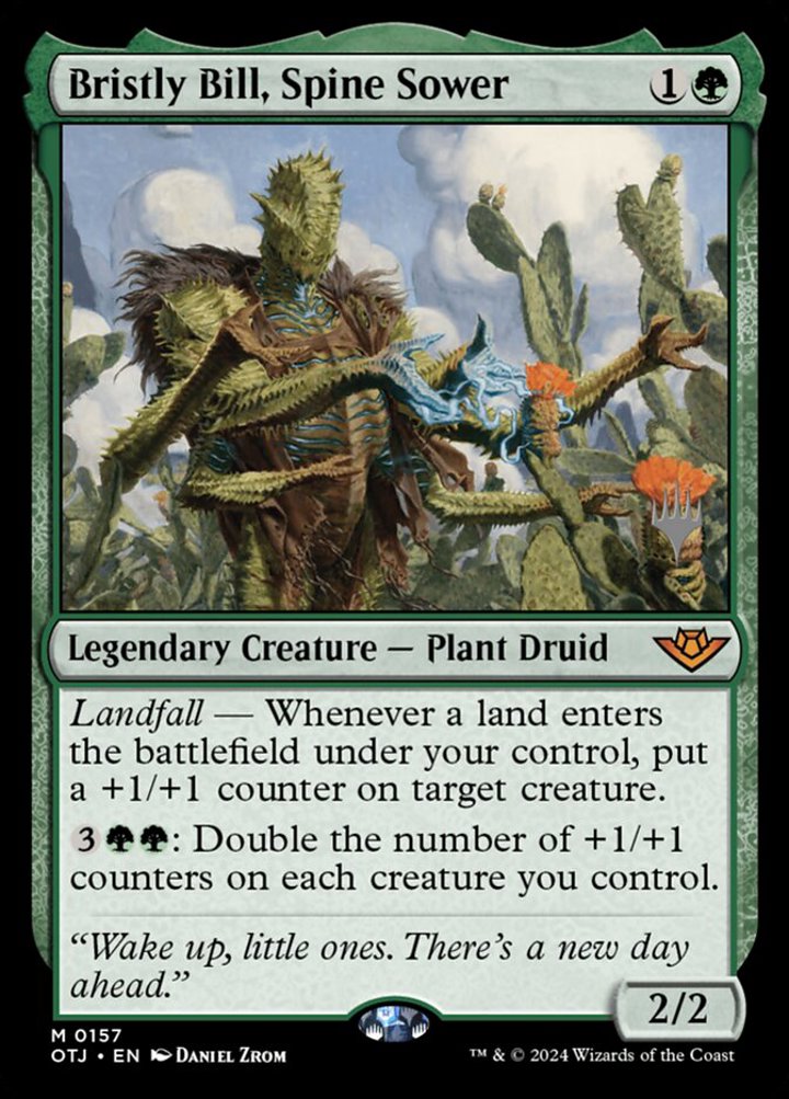 Bristly Bill, Spine Sower (V.2)