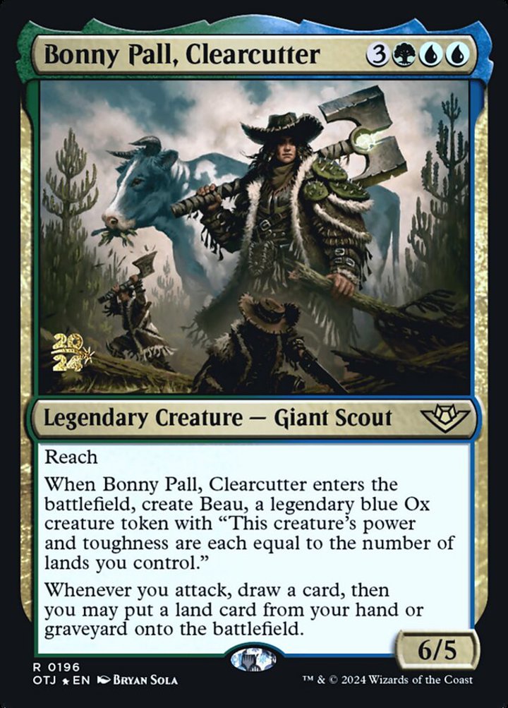 Bonny Pall, Clearcutter (V.1)