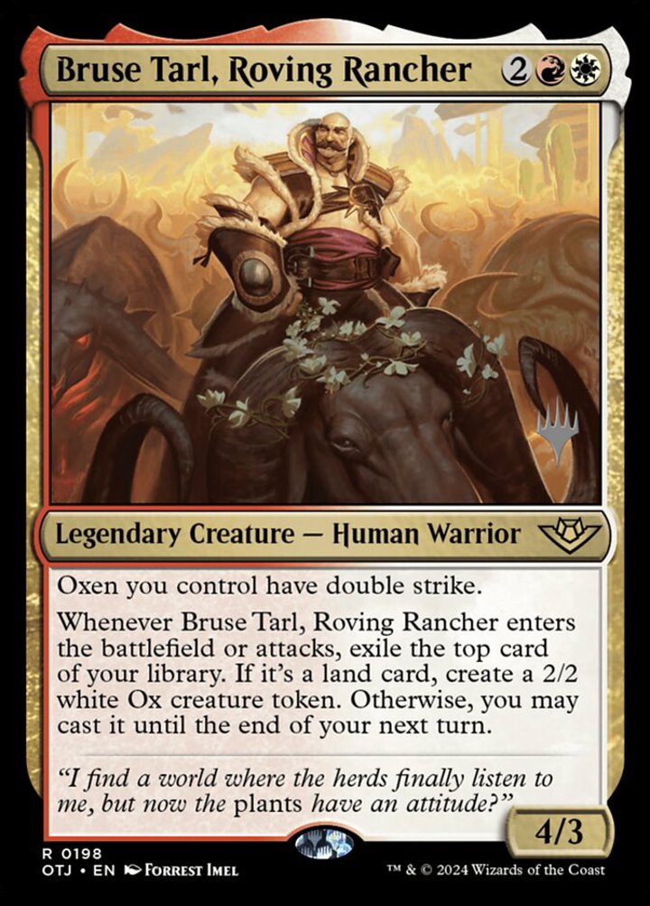 Bruse Tarl, Roving Rancher (V.2)
