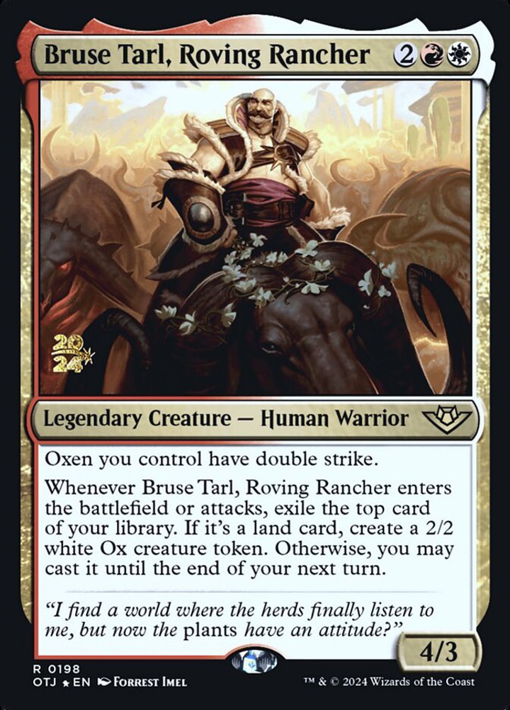 Bruse Tarl, Roving Rancher (V.1)