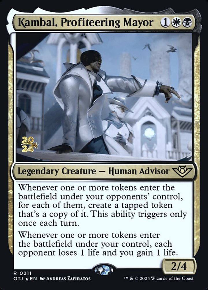Kambal, Profiteering Mayor (V.1)