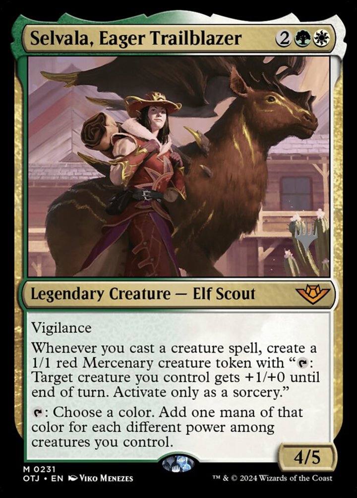 Selvala, Eager Trailblazer (V.2)