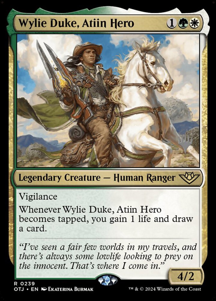 Wylie Duke, Atiin Hero (V.2)