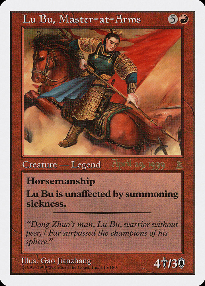 Lu Bu, Master-at-Arms (V.1)