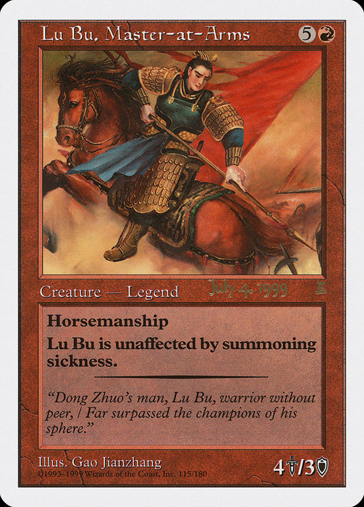 Lu Bu, Master-at-Arms (V.2)