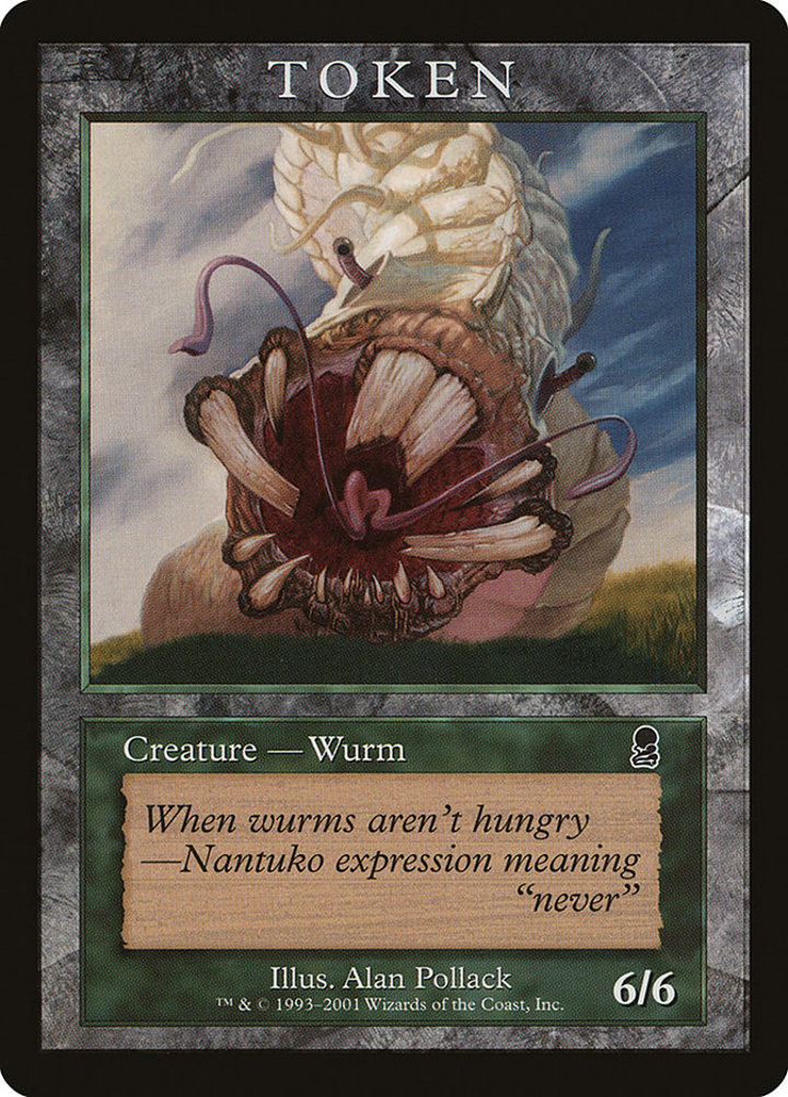 Wurm Token (Green 6/6)
