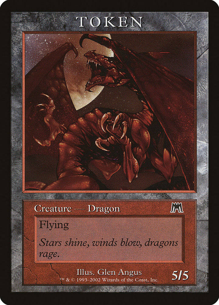 Dragon Token (Red 5/5)